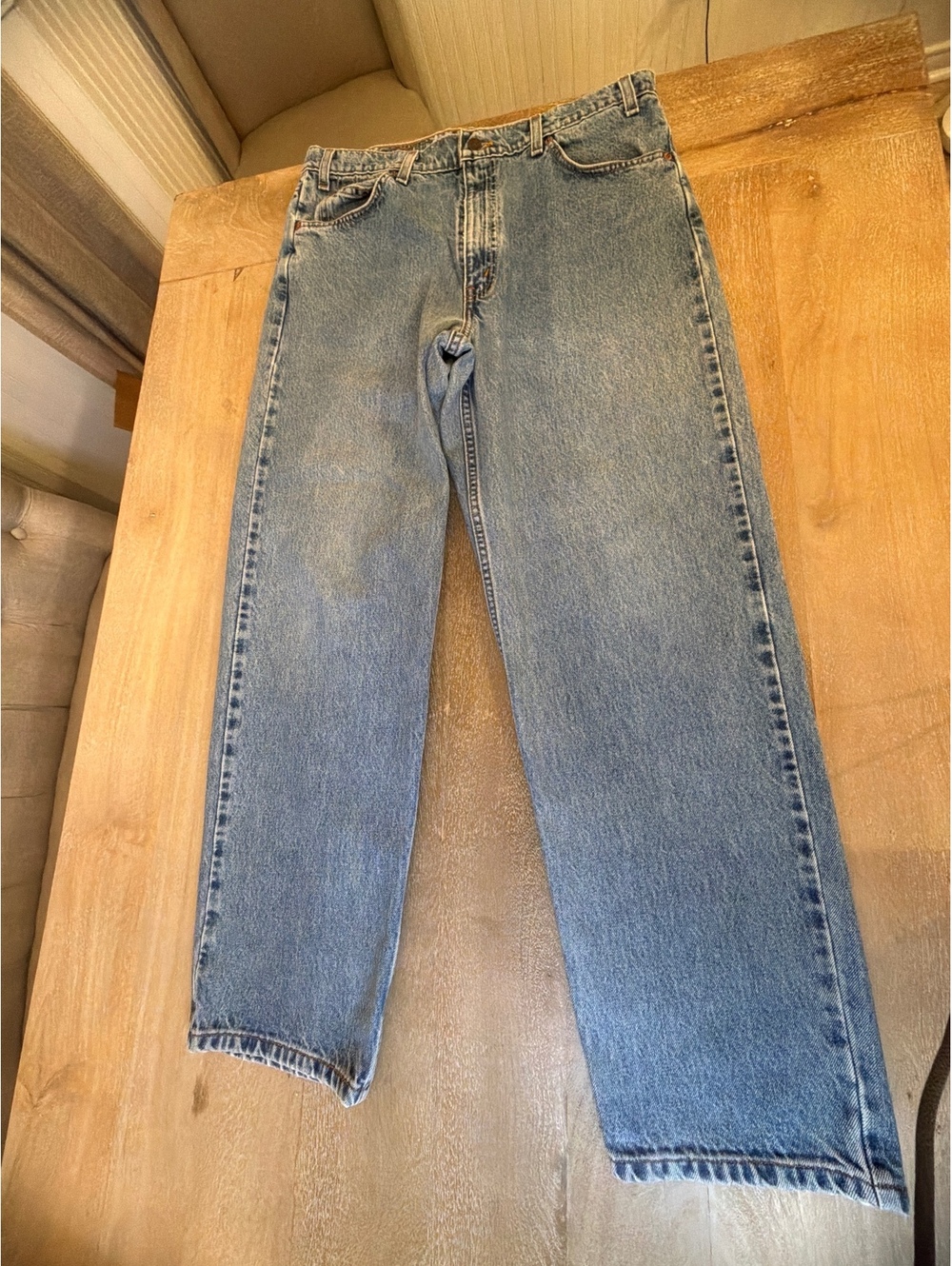 Vintage 90s/00s Levi's 550 Orange Tab Jeans – Men's Size 36x30 Relaxed Tapered
